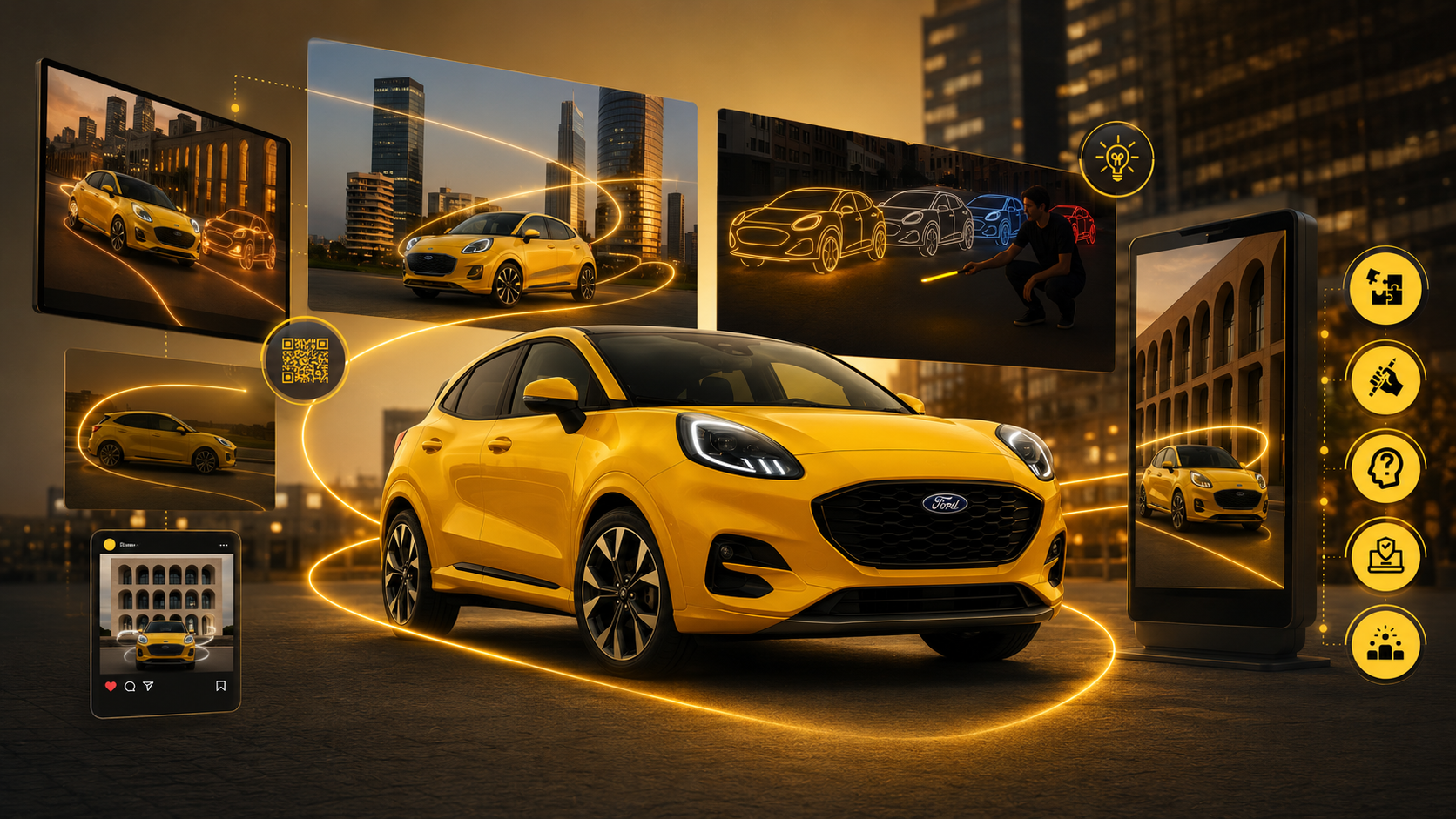 Ford Puma Gen-E — comunicazione di marca